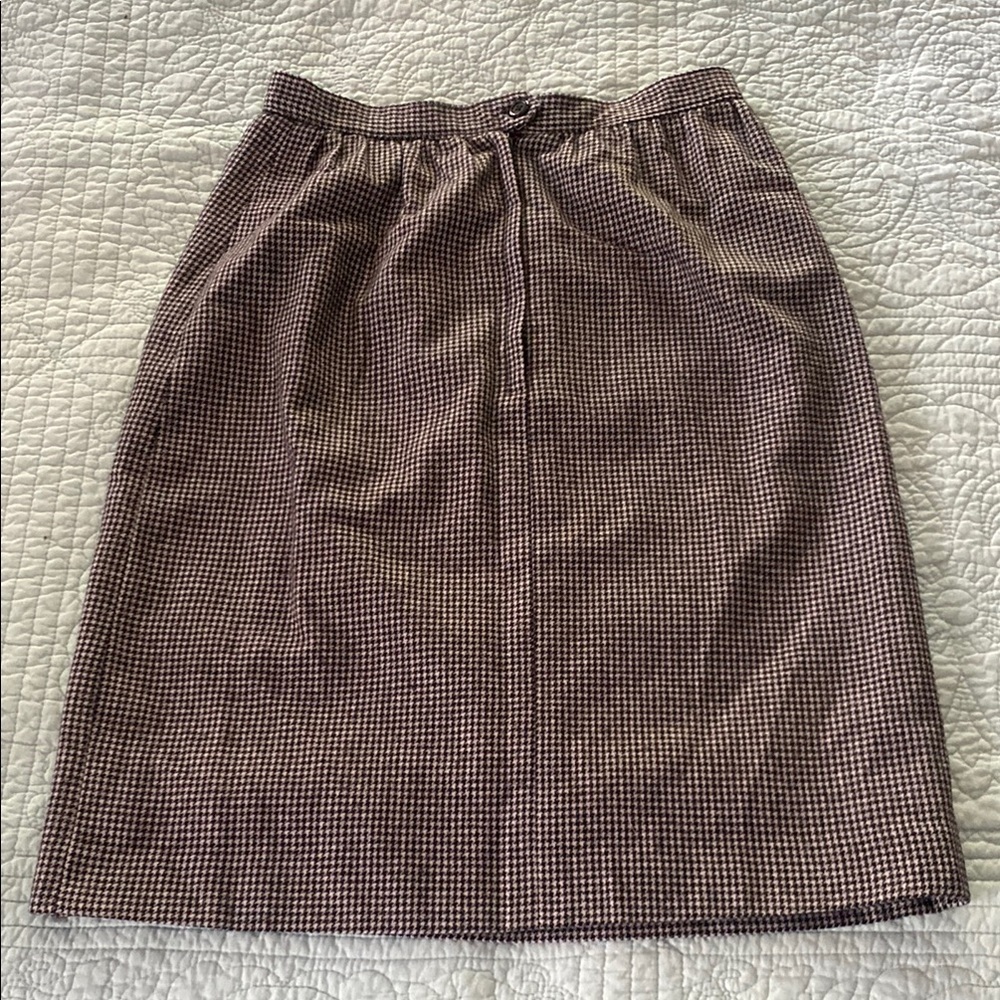 Vintage Wool Pencil Skirt Knee-Length*** - Picture 3 of 3